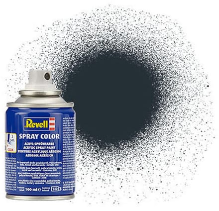 Revell Hobbyverf Acrylverf - #9 Anthracite Grey - Matt - Acryl Spray - Verf spuitbus - 100 ml