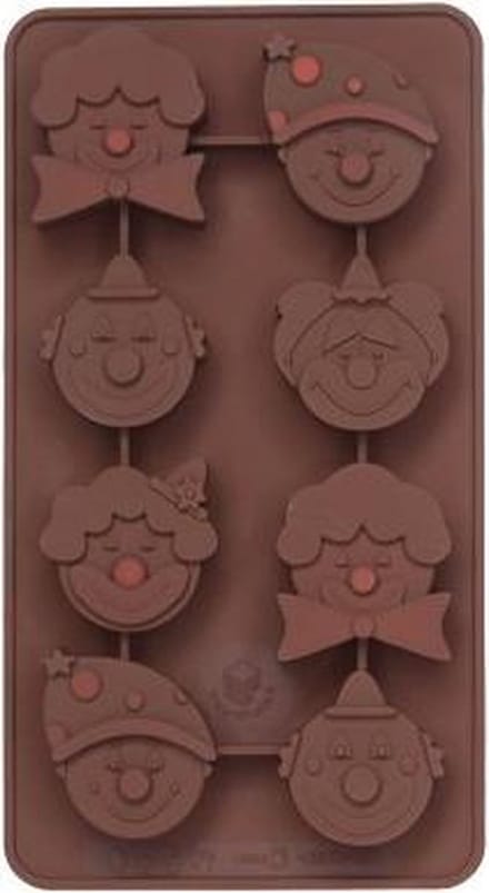 Sif Chocoflex Chocoladevorm Clown 8st Silico