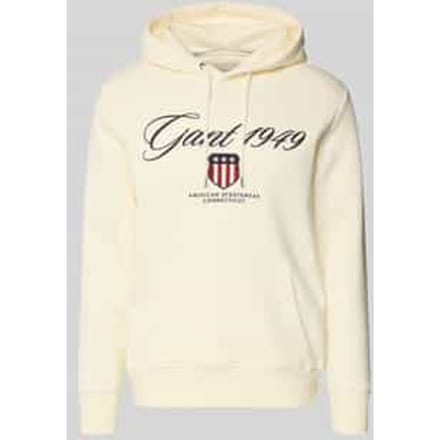 Gant Trui Mini Cable Crew Neck Cream / male
