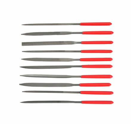 AWTools - Vijlenset - 10-delig - Voor Metaalbewerking
