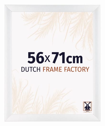 Fotolijst 56x71 cm - MDF - Wit Hoogglans - Praag