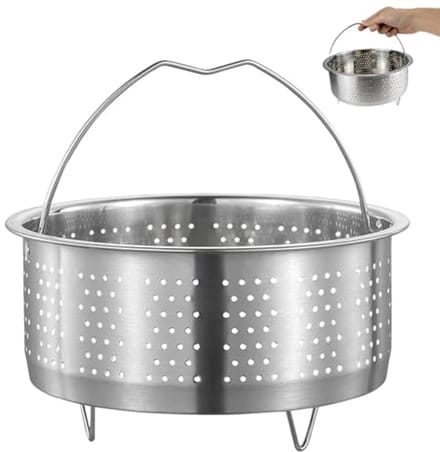 Stoompan met Zeefinzetstuk voor Koken - 17,5 cm