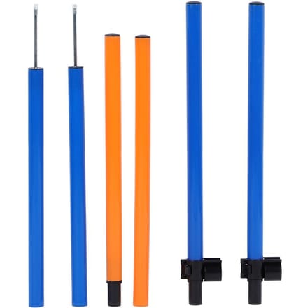 Plastic Buiten Afneembare Hond Agility Spring Hindernis Stok Spelletjes Apparatuur Oefenspeelgoed blue