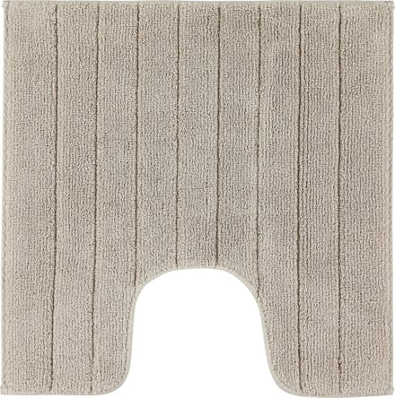 Casilin Luca WC-mat - 59 x 59 cm - Met uitsparing - Antislip - Zand