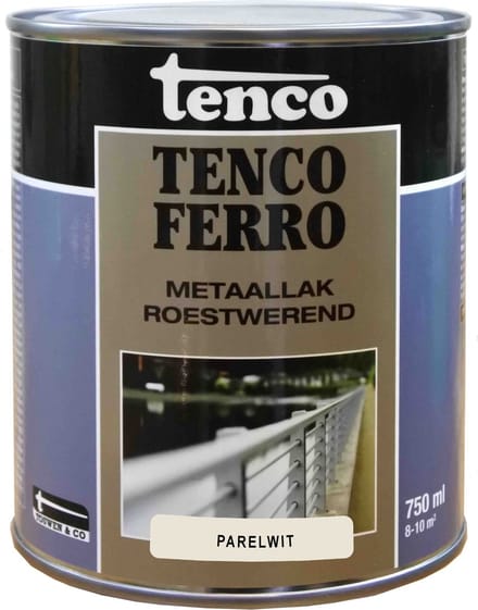 Tenco Metaallak Ferro - Parelwit - Zijdeglans 0.75l