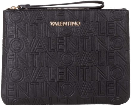 VALENTINO accessoiretas Pansy Soft Cosmetic Case Nero zwart