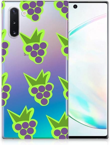 Samsung Galaxy Note 10 Siliconen Case Druiven