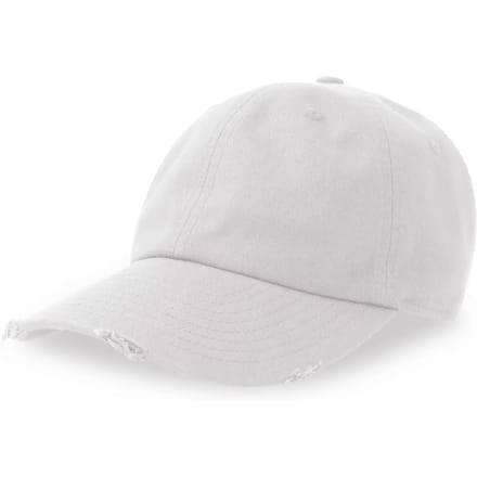 Atlantis Headwear Dad Hat Destroyed-S AT682 - White - One size
