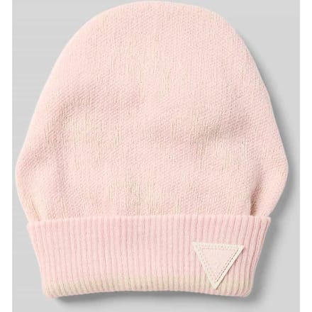 Beanie met labelpatch, model 'MARZIA'