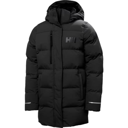 Lange gewatteerde jas met capuchon voor meisjes Helly Hansen Adore