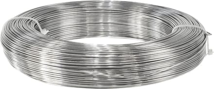 Aluminiumdraad, zilver, knutseldraad, decoratief draad, 1,5 mm, 1000 g