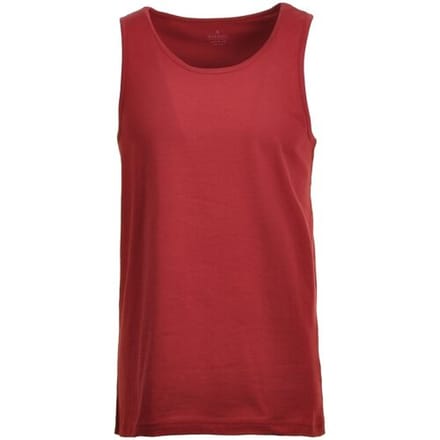 Ragman Ondermode Uni Tank Top Single Jersey Dark Wine Red / male