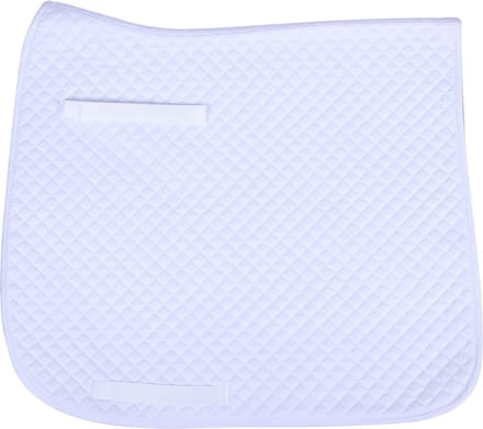 QHP - Zadeldek Color - Wit - Maat Full Dressuur