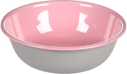 Flamingo Nell - Eet- en drinkpot Katten - Eet- En Drinkpot Kat Nell Inox Roze Rond 350ml 13cm