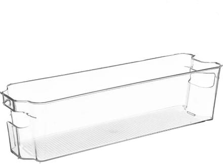 Five® Koelkast opbergers set   - Transparant - Stapelbaar, Vaatwasserbestendig