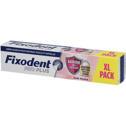 Fixodent Pro Plus Barrière Anti-Voedselresten Neutrale Smaak 57 Crème