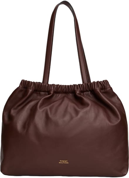 Tommy Hilfiger Soft Leather - Shopper 40 cm (rich walnut)
