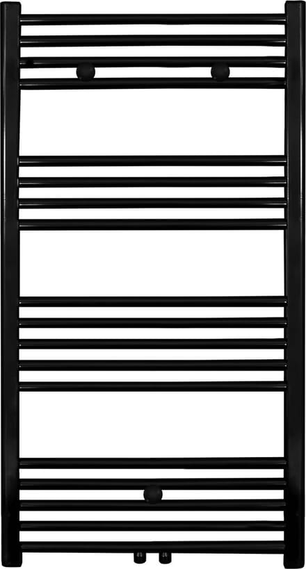 BELRAD handdoekradiator 1100x600 mm - Mat zwart - 540W