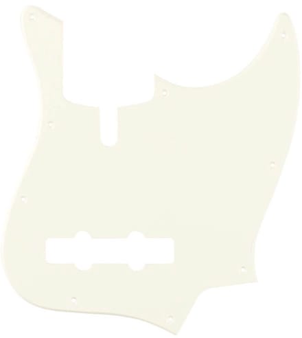 Boston M4V-110-VW pickguard, Sire Marcus Miller V-series 4-string, 1 ply, vintage white