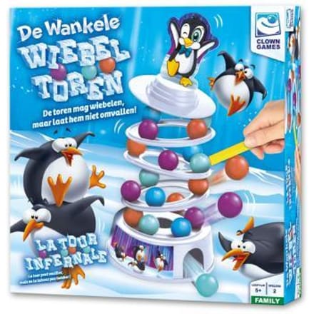 De Wankele Wiebeltoren Bordspellen