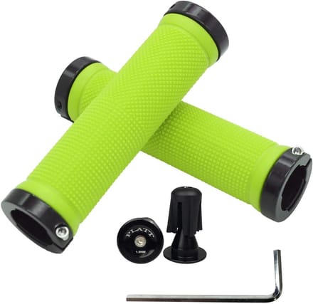 Fietsstuur Grips - Handvatten - Comfortabel Fietsen - Dubbele Lock Systeem - 128 mm Lengte - Roze
