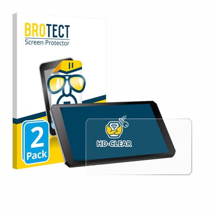 BROTECT - Screenprotector voor RiderNav R7M - Folie Beschermfolie transparant 2 Stuks