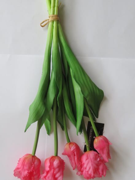Countryfield Kunstboeket Tulipa (parkiet) roze