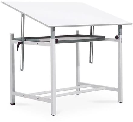 Rocada Professionele tekentafel met legplank - Verstelbaar - Blad 100x150 cm