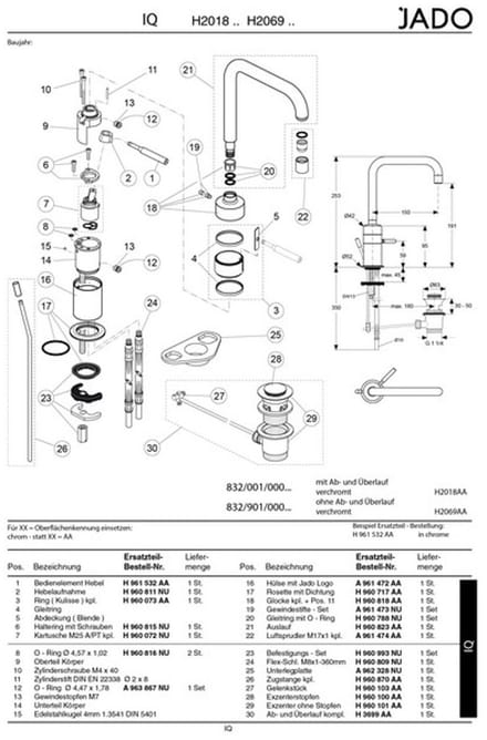 Ideal Standard O-ring-set, A963867NU , A963867NU