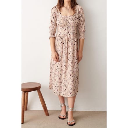 BA&SH Robe Maya Nude Taglia: S | Abiti Midi Outlet | Donna