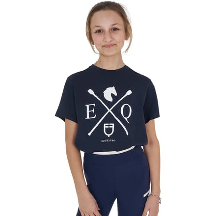 Katoenen meisjes-T-shirt Equestro