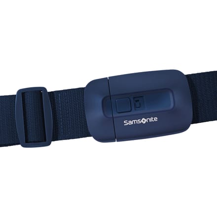 Samsonite kofferriem - Travel Accessoires - riem 50 mm blue