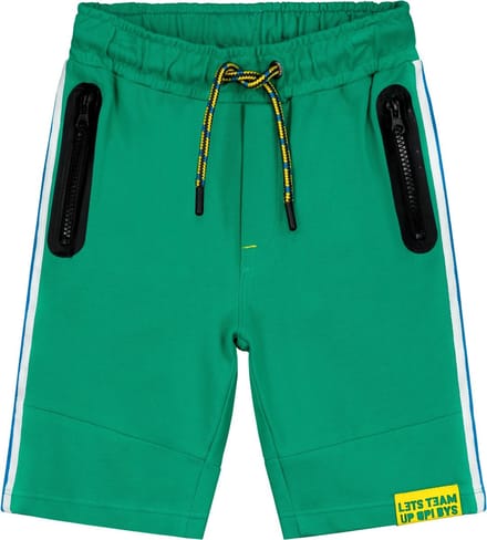 Quapi short Ayaz korte broek groen voor jongens
