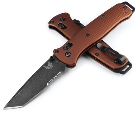 Benchmade Bailout Aluminium Tanto Burnt copper CE