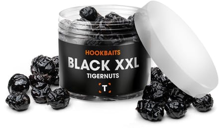 Zwarte XXL Tijgernoten Hookbaits - 12-30MM - Aas - Karpervissen - Partikels - Karper Aas - Karper Vissen - Karper Voer - Karper