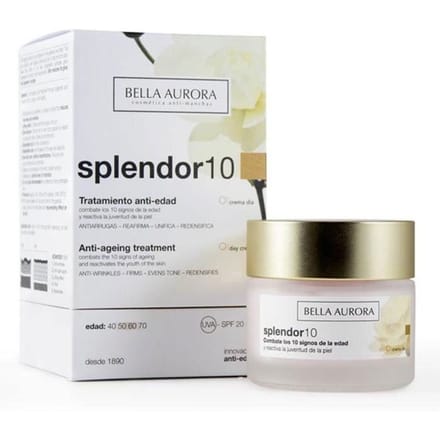 Anti-Veroudering Crème Splendor 10 Bella Aurora Spf 20 (50 ml)