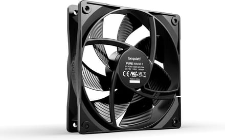 be quiet! PURE WINGS 3 120 (3-pack) - Case ventilator - 120mm - Black