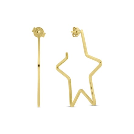 CO88 Collection - 8CE-70593 - ster oorbellen - goudkleurig