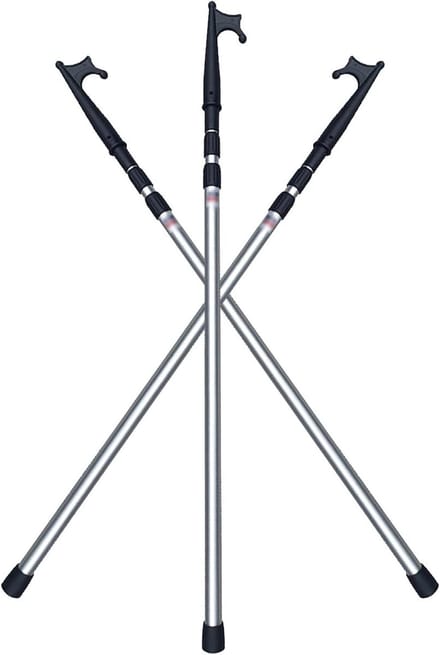Stevige duwstok - Verlengstok boot - Aanmeren boot - Telescopisch instelbaar - Tot 32 meter - Zilver