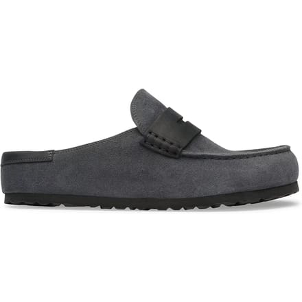 Dubbele stikschoenen van leer Birkenstock Naples