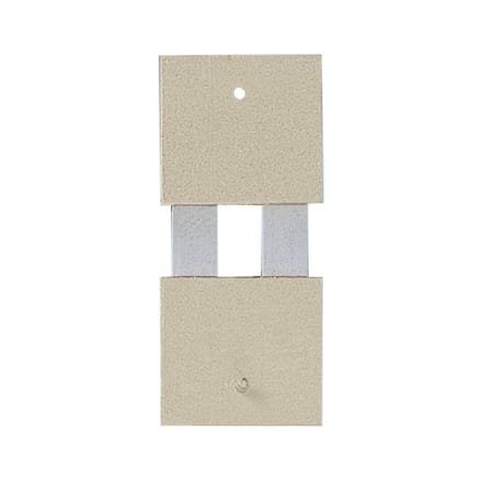 Pendelveer met metalen fitting Pen/gat afstand: 17,5 L: 32,5 mm B: 14,5 mm
