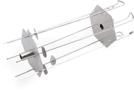 The Bastard Rotisserie Skewer Rack - Spiesenset - 6 x 17,5 x 48 cm