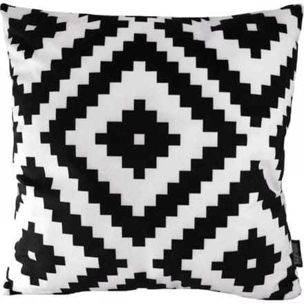 Gek op kussens! Sierkussen soft graphic black | 45 x 45 cm | katoen/polyester