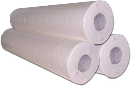 Onderzoeksvel Rollen - Massagerol Laken - Professioneel Gebruik - 2-Laags Papier - 50 x 38 cm - Wit