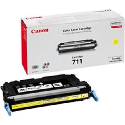 Canon 711 toner cartridge geel (origineel)