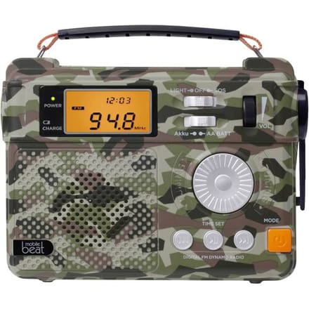 Silva Schneider SOS 223 BT Noodradio VHF (FM), Middengolf, Korte golf Noodradio, AUX, Korte golf, FM, Middengolf, USB Handslinger, Leeslamp,