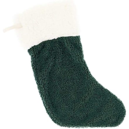 Unique Living - Kerstsok Hanna Dark Green - 45x25cm