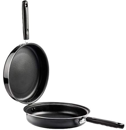 Inductie Tortilla Pan 24cm - Aluminium Koekenpan met Non-Stick Coating