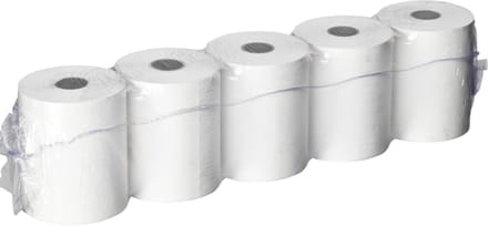 1x5 Bonrollen 57 mm x 25 m