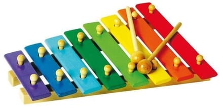Small Foot - Wooden Xylophone Colorful